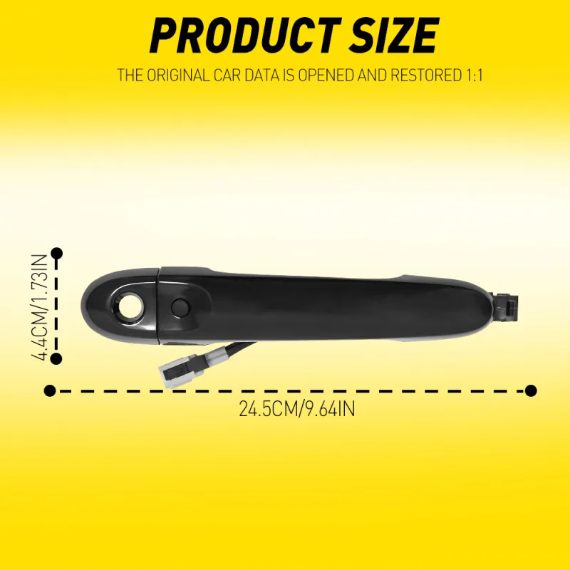 Exterior Door Handle Keyless Entry Fits For Nissan Juke (F15) 2010 2011 2012 2013 2014 2015 2016 2017 2018 2019 Front Ri image 6