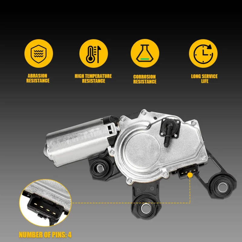 Rear Windscreen Wiper Motor 12V image 2