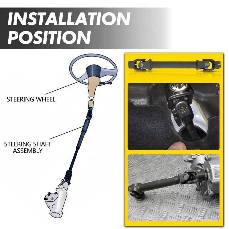Steering Colum Fits For Ford Fiesta MK7 B Max Transit Tourneo NEW Steering Column Intermediate Shaft 1758288 8V513K644BB image 3