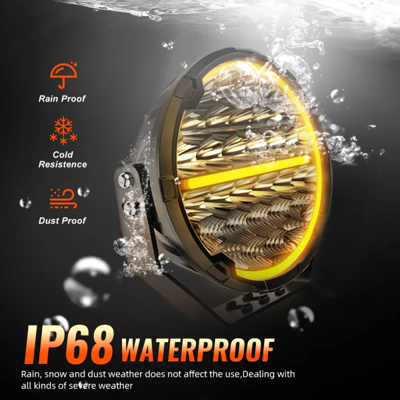 CO LIGHT Round LED Offroad Lights 9 Inch Driving Lights LED Light Bar 90000LM Spot Flood Combo DRL for Trucks Car SUV 12 image 3