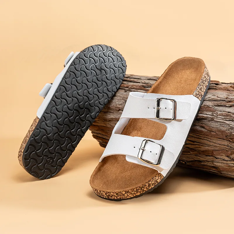 Slippers for men and women Birken indoor non-slip cork slippers women beach outdoor home comfortable casual sandals large size - image 6
