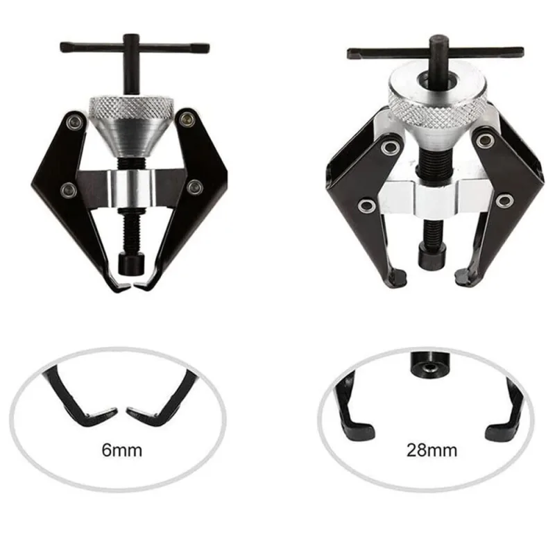 Car Battery Adjustable 6-28mm Terminal Alternator Bearing Windshield Wiper Arm Remover Puller Roller Extractor Car Repai image 5