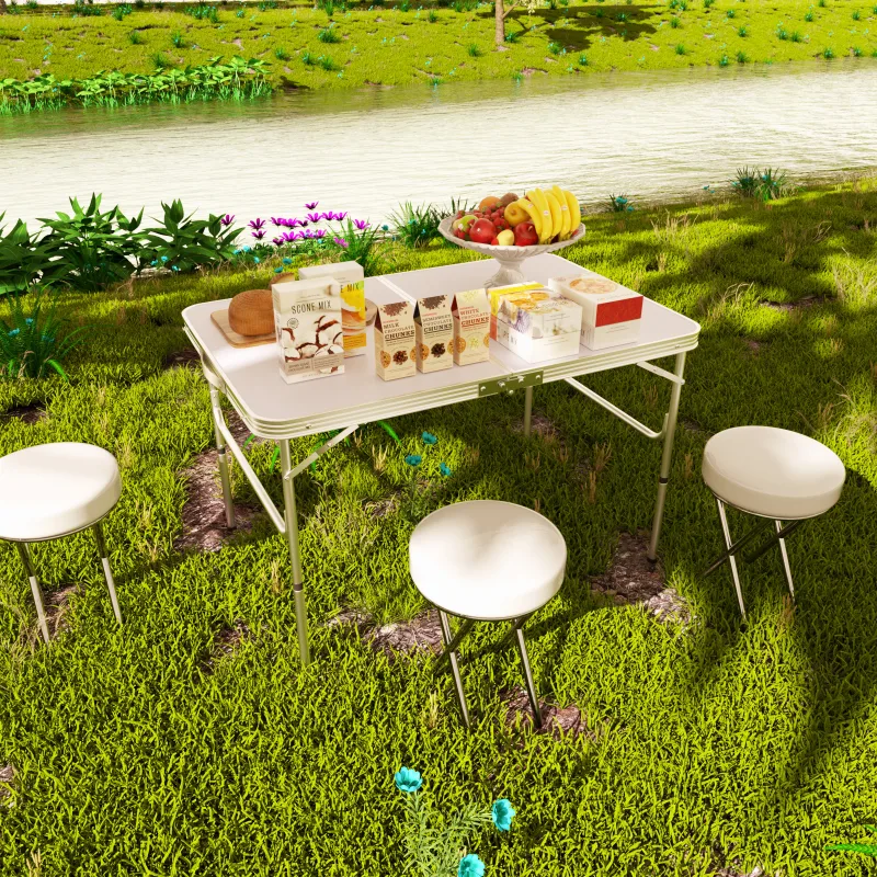 Folding Picnic Table Heavy Duty Garden Party image 5