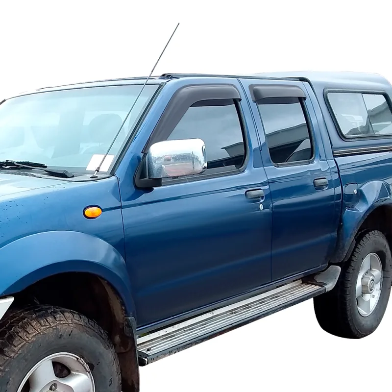 Window Visor wind Deflectors Rain Guard FOR NISSAN NAVARA 1997-2005 Double Cabin Car Styling - image 1