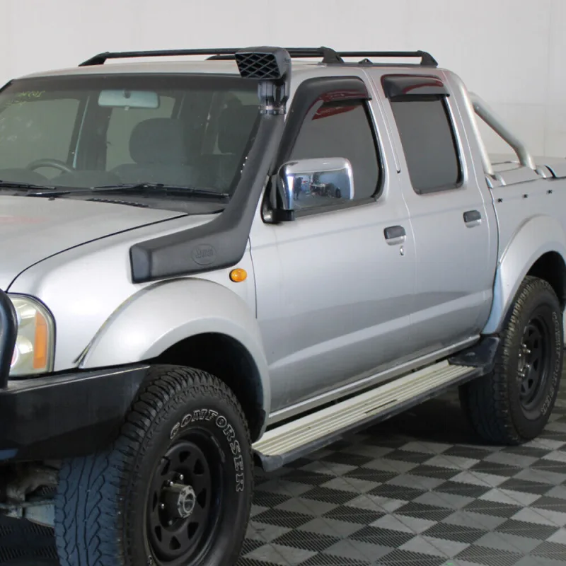 Window Visor wind Deflectors Rain Guard FOR NISSAN NAVARA 1997-2005 Double Cabin Car Styling detail 7