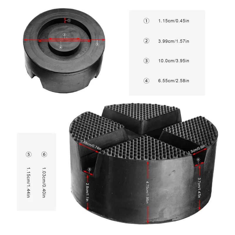Car Jack Pad Rubber Support Pads image 4