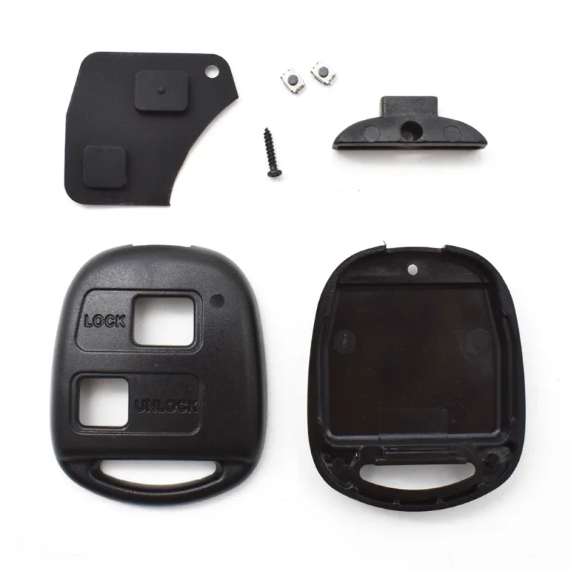 2x Rubber Key Button Pads for Toyota image 5