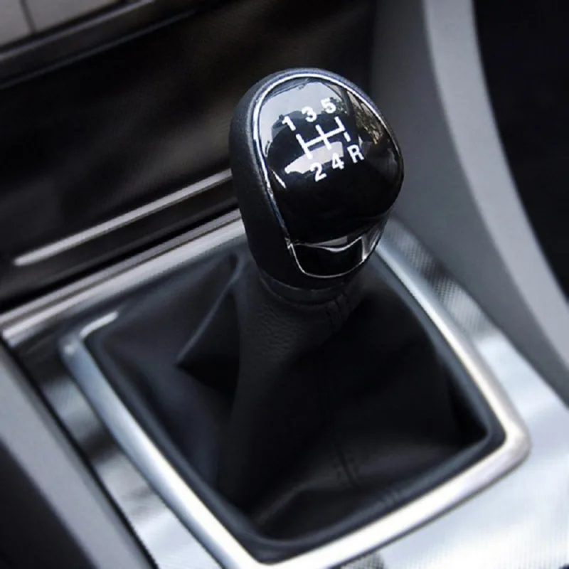 5 Speed Manual Gear Shift Knob Cap Cover Emblem For Ford Focus 2005 - 2011 C-Max Fiesta Kuga Car Styling Accessories image 6