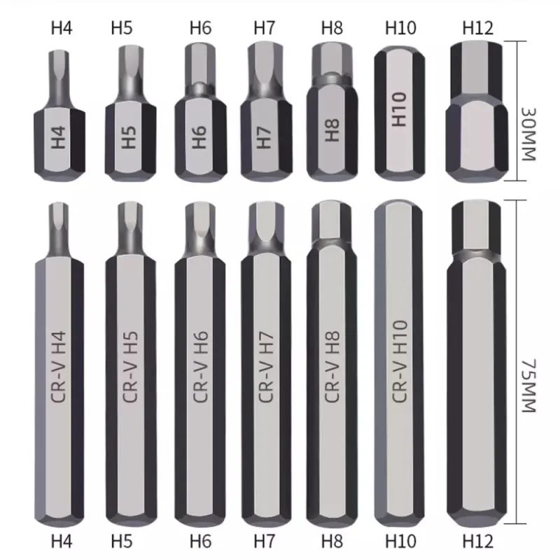 40Pcs/Set 3/8" & 1/2" Drive Allen Key Torx Hex Star Spline Socket Bit Chrome Sockets Set Handle Tools Kit With Case image 4