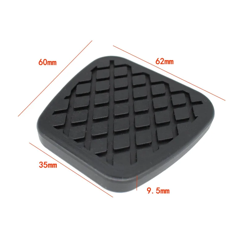 2Pcs Car Rubber Clutch Brake Foot Pedal Pads Covers For Honda Accord Element Civic CRV Acura TL RSX TSX 46545 SA5 000 image 2