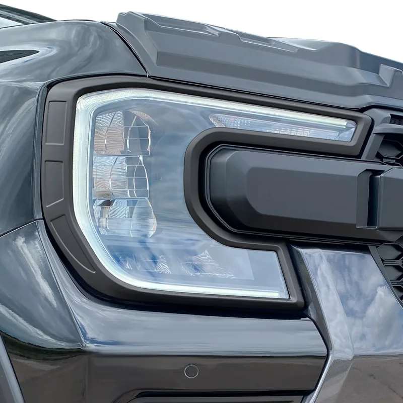 Headlights Head Lights Cover For Ford Ranger Raptor 2023 2024 Next Gen Accessories Car Styling image 3
