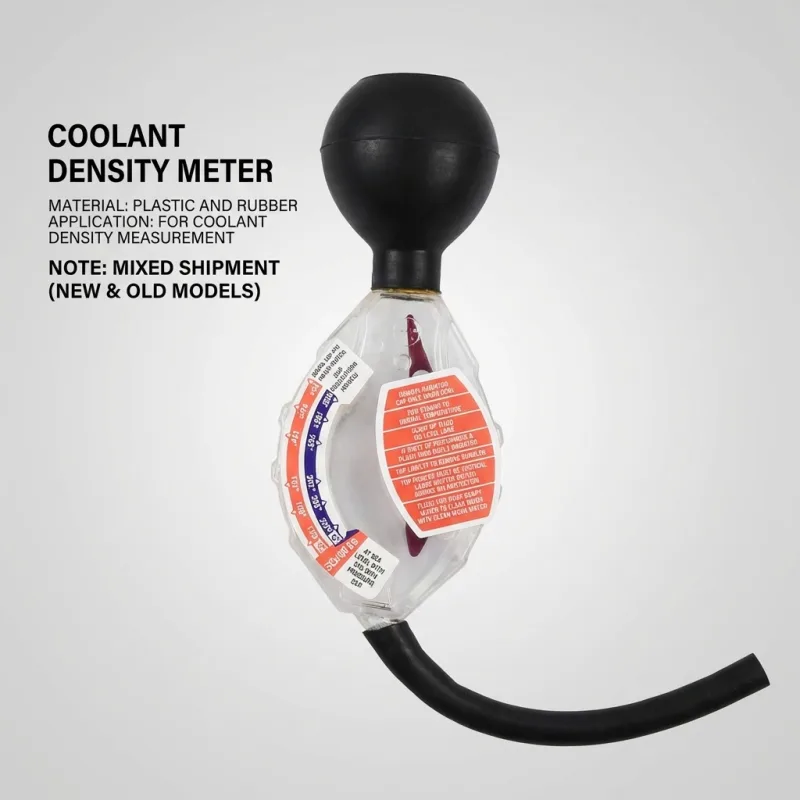 Car Radiator Coolant Tester, Durable Antifreeze Tester Tool for Cooling System, Auto Replacement Parts, High Accuracy Di image 4