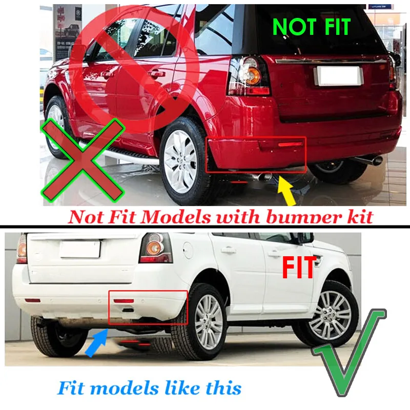 Front Rear Mudflaps For Land Rover Lr2 Freelander 2 2006 2008 2009 2010 2011 2012 2013 2014 2015 Splash Guards Fender Mu image 5