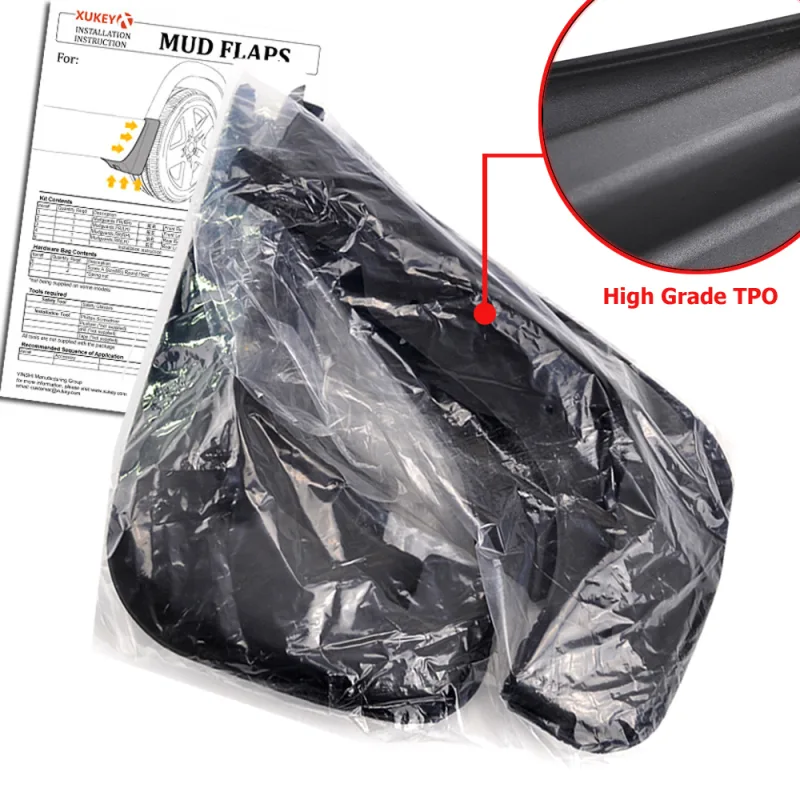 For AUDI A6 C6 2006 - 2010 2007 2008 2009 Car Front Rear Mudguards Fender Flares Splash Guards Mud Flaps Accessories detail 5