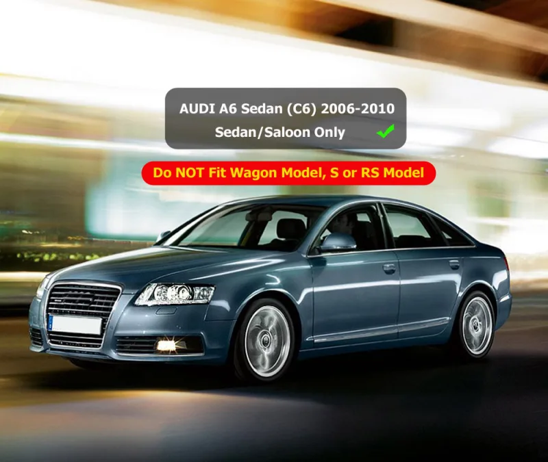 For AUDI A6 C6 2006 - 2010 2007 2008 2009 Car Front Rear Mudguards Fender Flares Splash Guards Mud Flaps Accessories detail 7