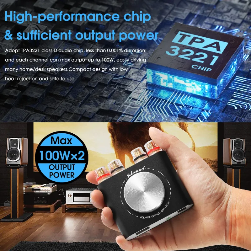 Douk Audio Q10 Mini 100W Class D Amp image 4