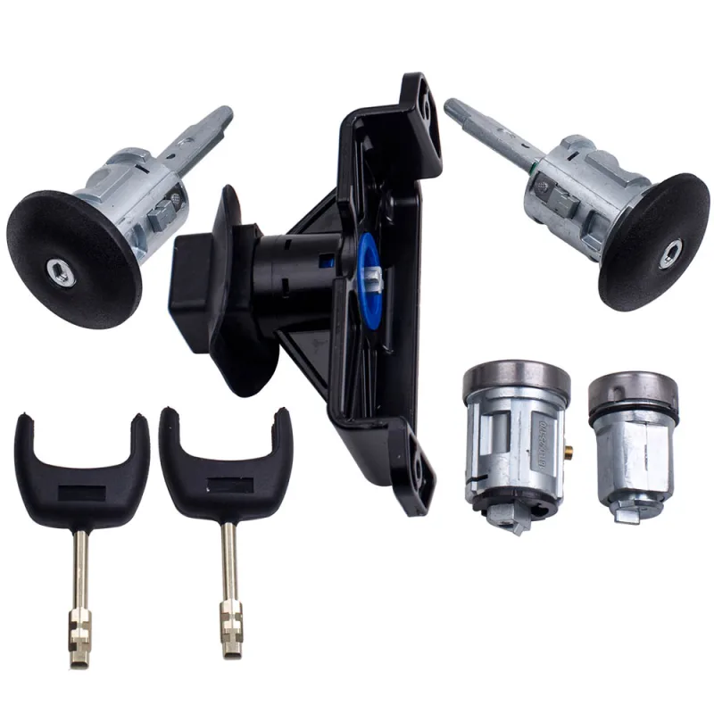 Front FOR FORD TRANSIT MK7 2006-2011 DOOR KEYS LOCK SET HORSESHOE KEYS 4874508 image 5