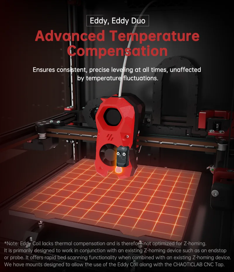 BIGTREETECH BTT Eddy Duo Eddy Coil 20 Sec High-Speed Auto Leveling Tool Designed for Klipper StealthBurner Voron2.4 3D Printer detail 8