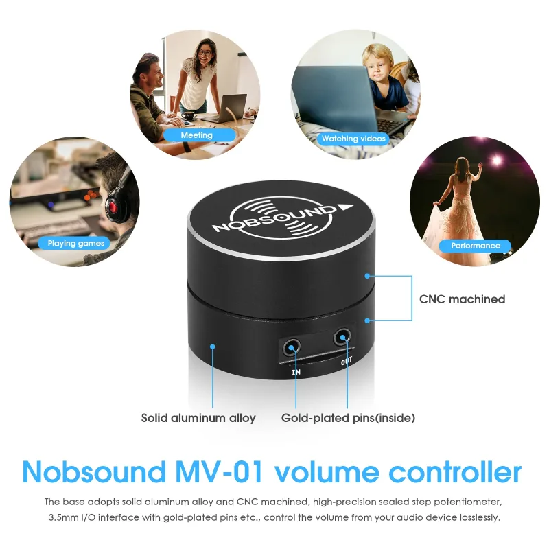 Douk Audio MV-01 3.5mm Volume Knob image 4