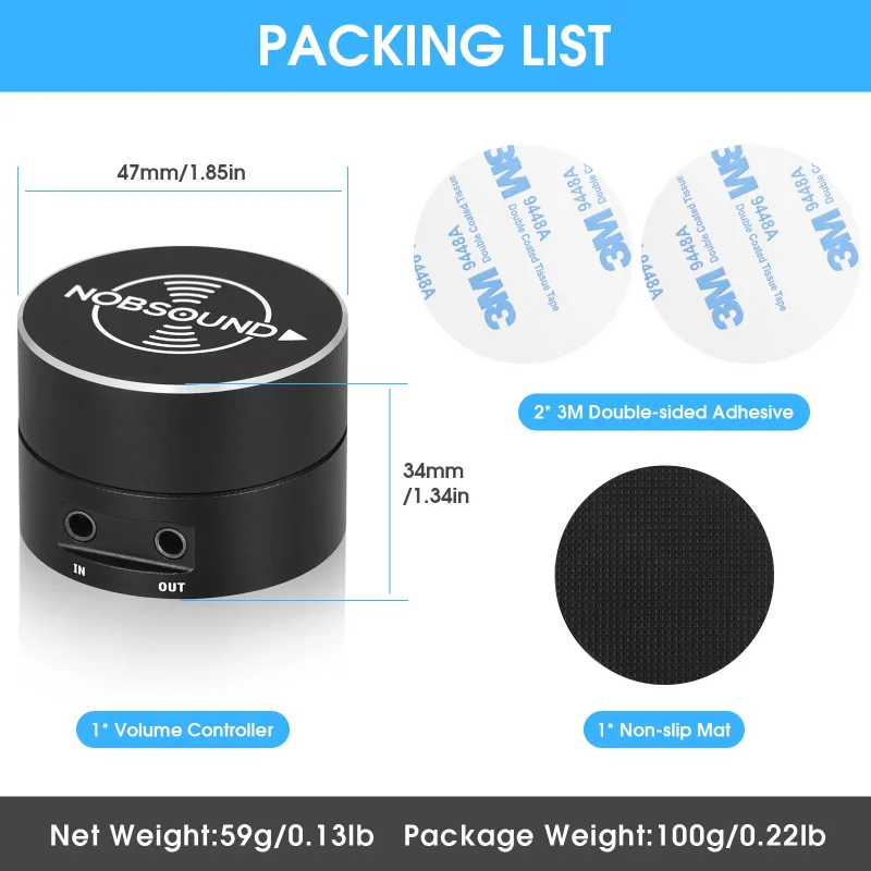 Douk Audio MV-01 3.5mm Volume Knob image 6
