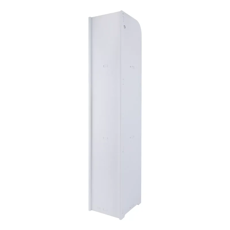 DayPlus Bathroom Floor Cabinet Home Storage Cabinet with Doors and Shelves, Home Furniture Unit, 16 x 15 x 80 cm image 2