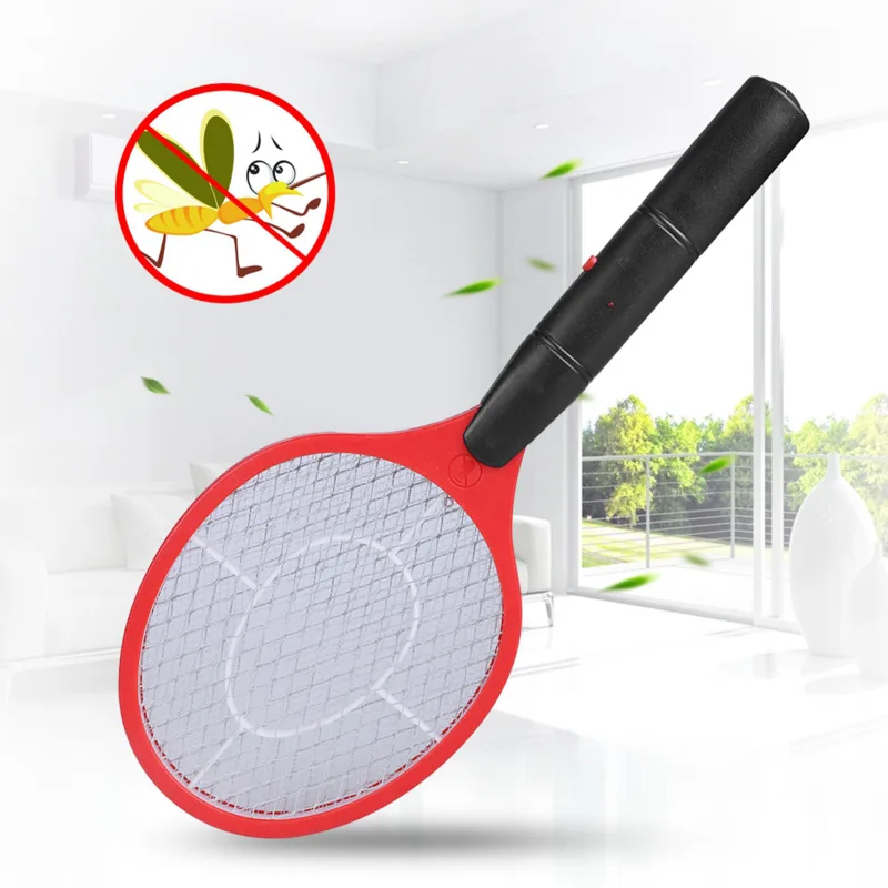 Electric Mosquito Swatter Cordless Battery Power Electric Fly Mosquito Swatter Bug  Racket Insects Killer image 2