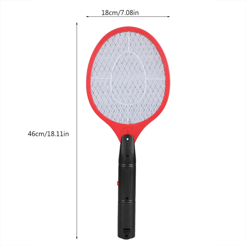 Electric Mosquito Swatter Cordless Battery Power Electric Fly Mosquito Swatter Bug  Racket Insects Killer image 5