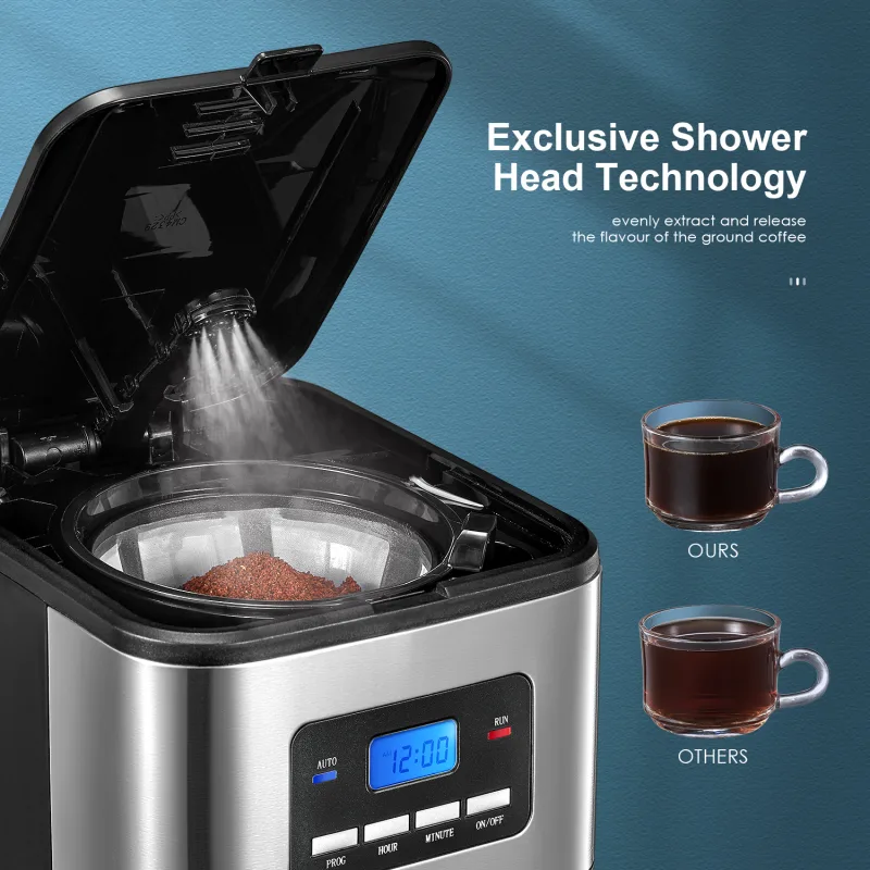 Yabano Programmable 1.5L Filter Coffee Maker image 3