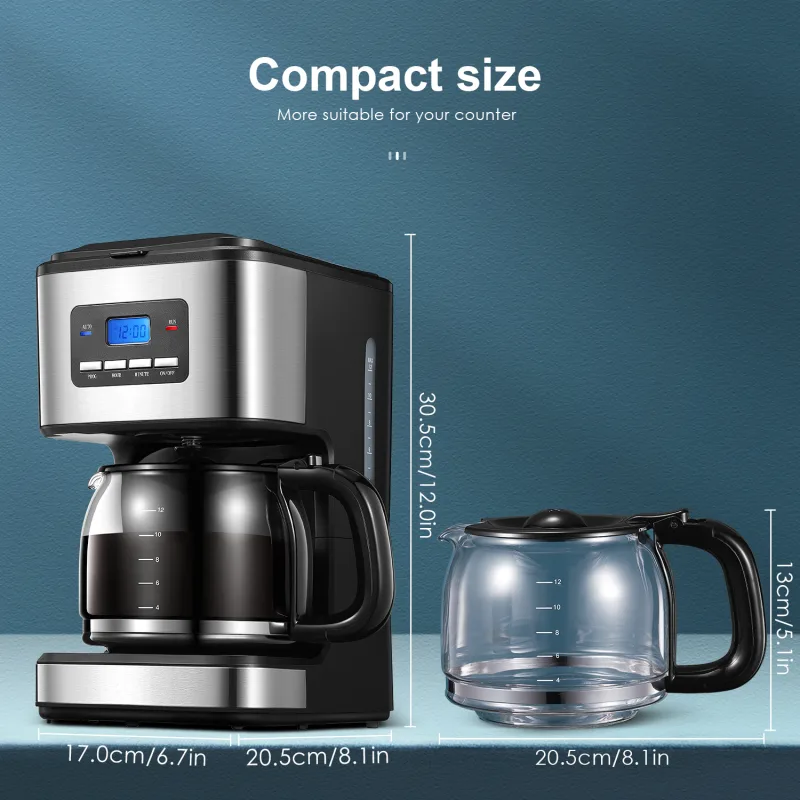 Yabano Programmable 1.5L Filter Coffee Maker image 4