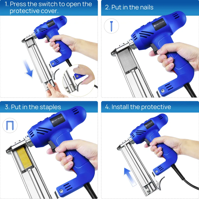 DayPlus Electric Staple Gun 5000W 2 in 1 Upholstery Tool image 2