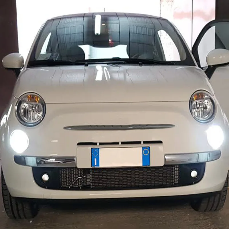 XUKEY LED Headlight Bulbs 12V T20 7440 582 White 6000K for Fiat 500 image 3