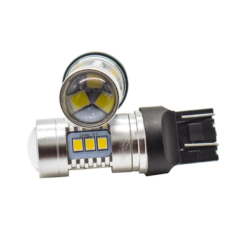 XUKEY LED Headlight Bulbs 12V T20 7440 582 White 6000K for Fiat 500 image 5