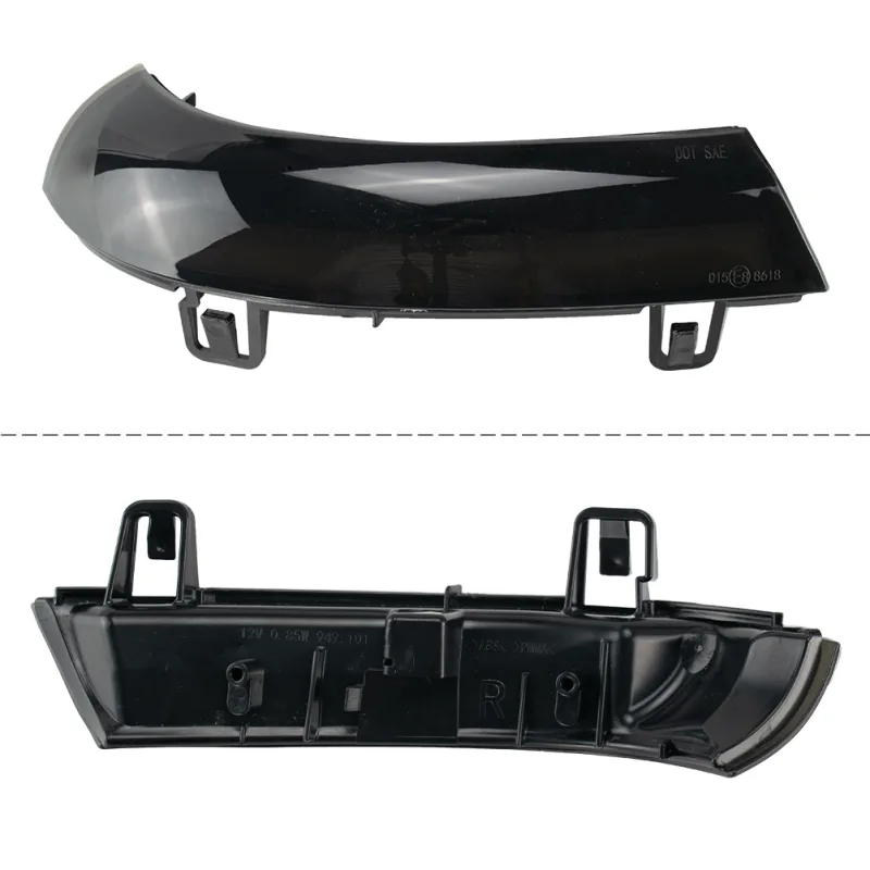 2PC Car LED Lights Rearview Mirror Indicator Blinker Repeater Light For VW Golf GTI 5 Passat 5.5 6 Dynamic Turn Signal Lamp - image 4