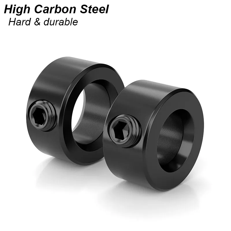 Drill Stoper Collar Set Stop Bit Ring Shaft Limit Metric Lock Steel Press Depth Ajustable Positioner Hole Guide Woodwork image 2