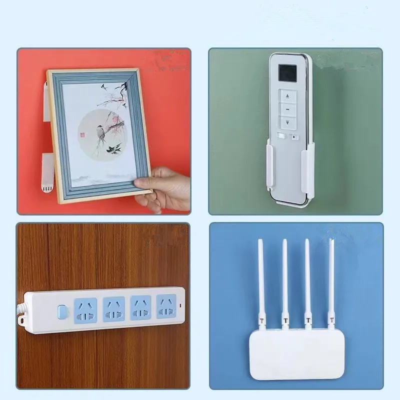 Punch-free Frame Tape Strips Assorted Mounting Self Adhesive Picture Frame Fixed Poster Wall Hook Decorate Fixing wall H image 4