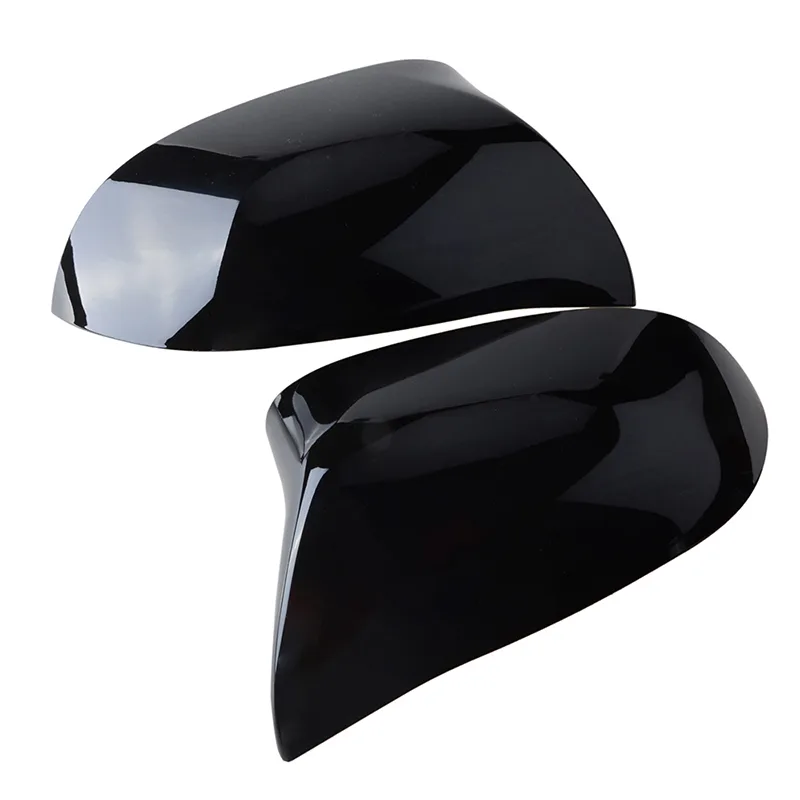 Rhyming Rearview Mirror Cap Wing Side Mirrors Cover Fit For BMW X5 F15 X6 F16 X3 F25 F26 2014-2018 Car MP Style Racing - image 2
