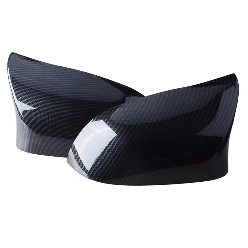 Rhyming Rearview Mirror Cap Wing Side Mirrors Cover Fit For BMW X5 F15 X6 F16 X3 F25 F26 2014-2018 Car MP Style Racing - image 3