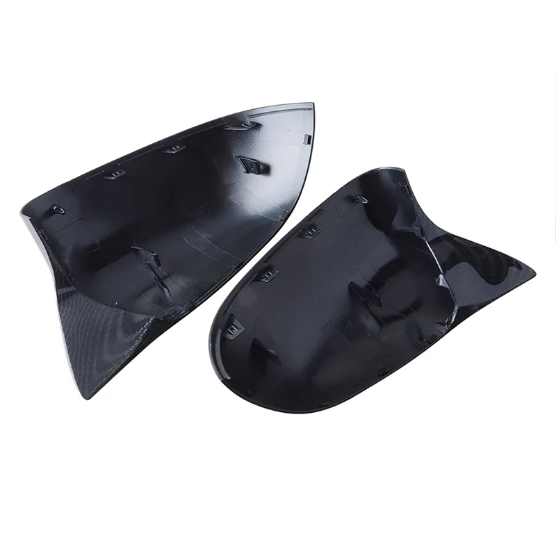 Rhyming Rearview Mirror Cap Wing Side Mirrors Cover Fit For BMW X5 F15 X6 F16 X3 F25 F26 2014-2018 Car MP Style Racing - image 4