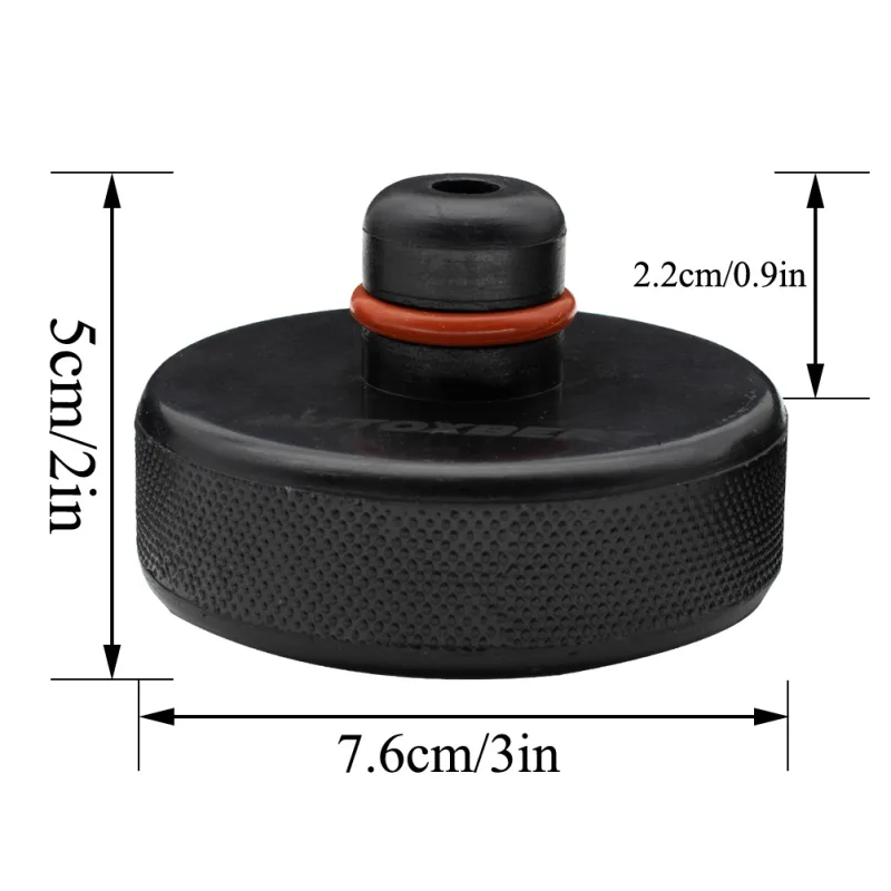 Rubber Jack Pad Adapter for Tesla Model 3 S X image 2