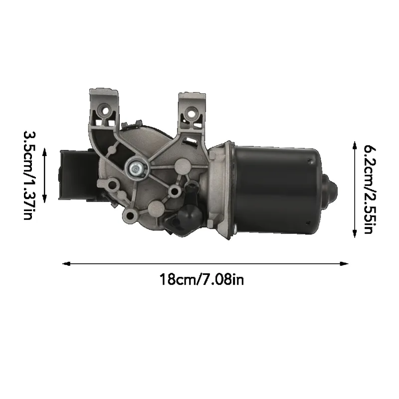 For Renault Clio MK3 2005-2012 Front Windscreen Wiper Motor 7701061590 UK Seller image 6