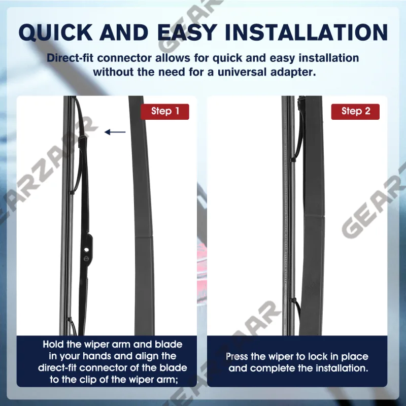 Rear Windscreen Wiper Blade Set for Audi A3 A4 image 5