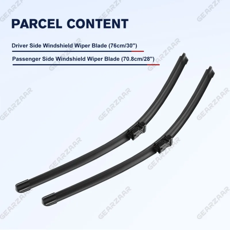 FIT Ford Transit Custom Front Windscreen Wiper Blades 2012-2021 EXACT FIT UK image 2