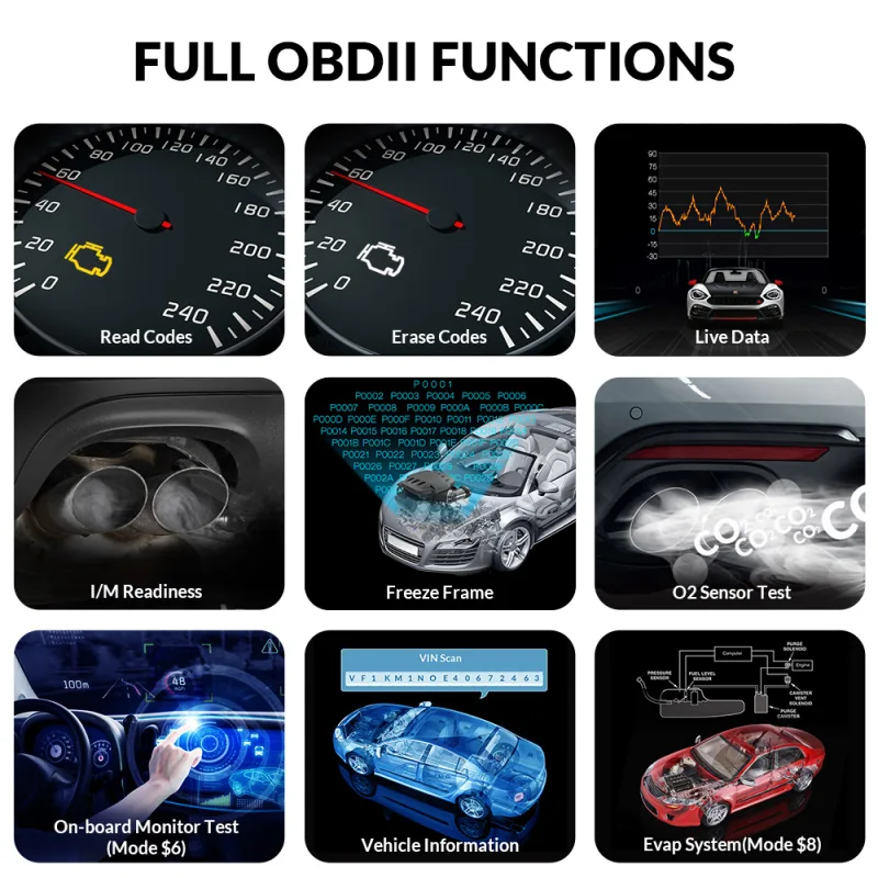 LAUNCH X431 CR3008 PLUS Full OBD2 Diagnostic Tools Car OBD OBD2 Automotive Scanner Check Engine Battery Free Update Onli image 4