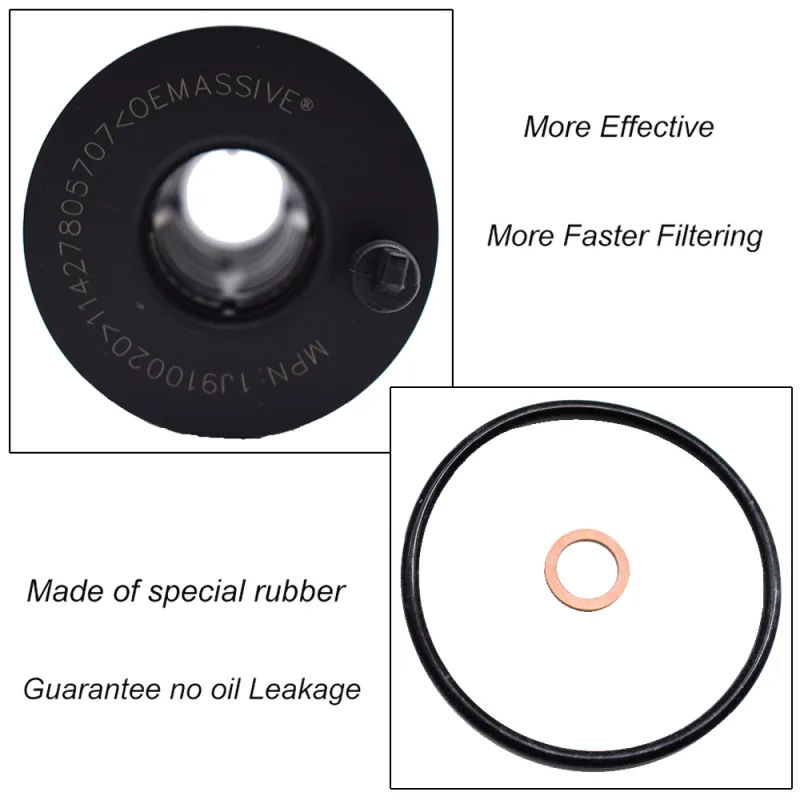For BMW X1 X3 X5 X6 F11 E60 E81 E87 E90 E91 F10 2.0L 3.0 L 4.4L N47 N57 2006-2016  Car Acceesroies Engine Oil Filter 114 image 5