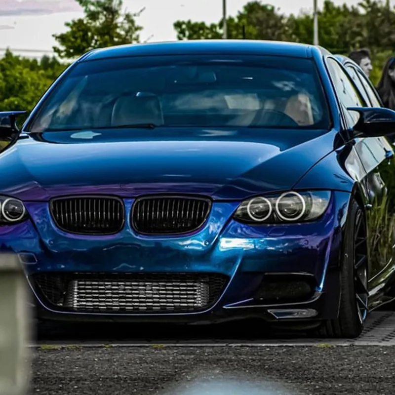 For BMW 3 Series E92 E93 M-Tech 2006-2009 Coupe 2-Door Front Bumper Side Splitter Cover Car Air Vent Intake Lower Spoile image 5