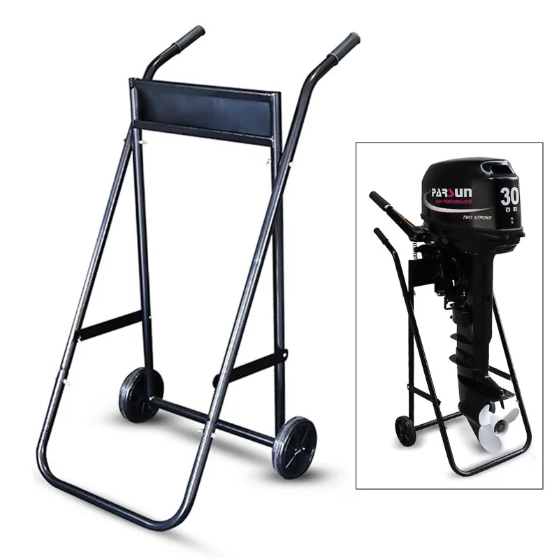 Foldable Boat Motor Stand and Trolley image 3
