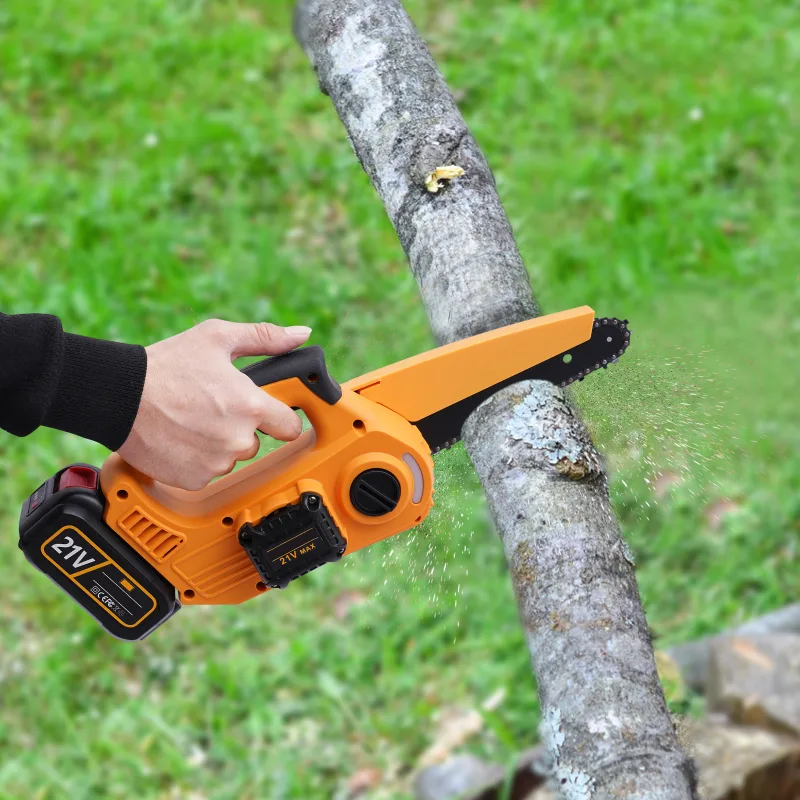 Brushless Mini Chainsaw Handheld Electric Chainsaw for Wood Cutting and Trimming image 2