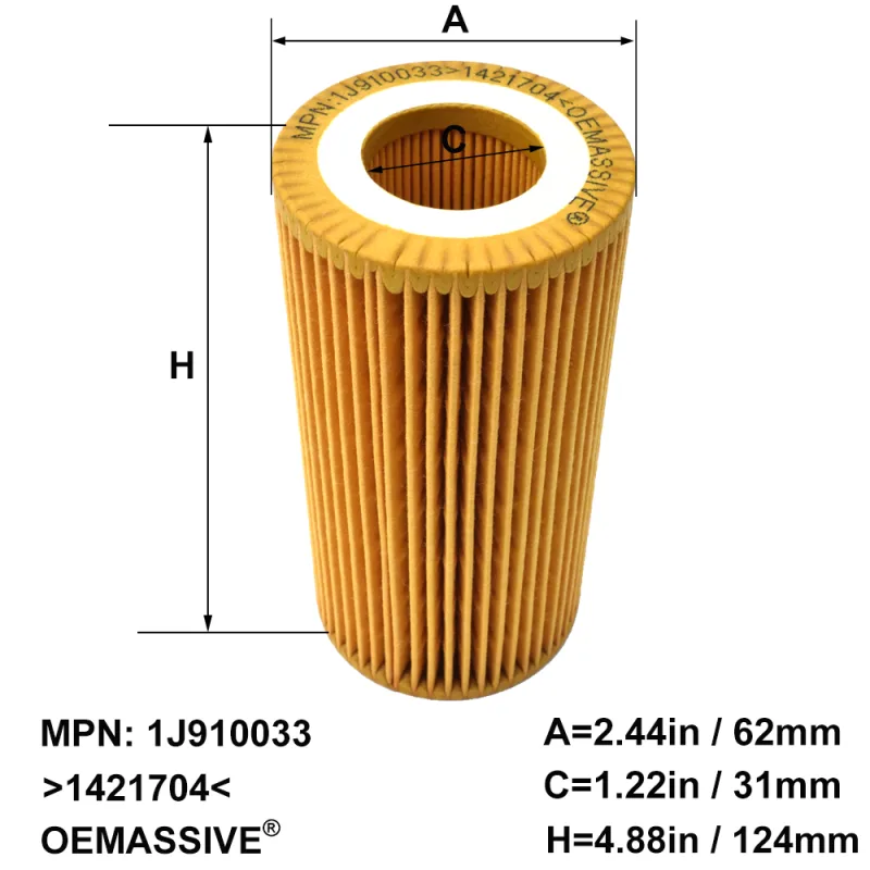 Oil Filter 8692305 For Ford Focus Mondeo S-Max Kuga Volvo C30 C70 S40 S60 S80 V40 V50 V70 XC60 XC70 XC90 2.0L 2.4L 2.5L  image 3