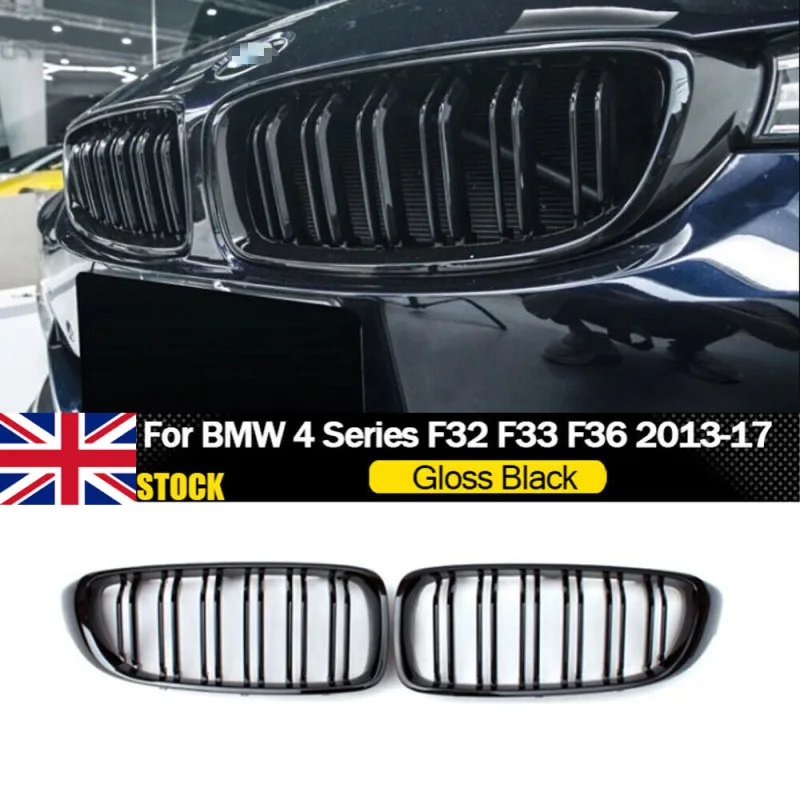 Gloss Black BMW 4 Series Twin Bar Grille