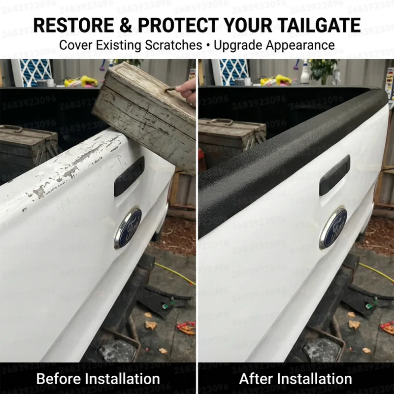 Ford Ranger Tailgate Rail Cover, ABS image 5